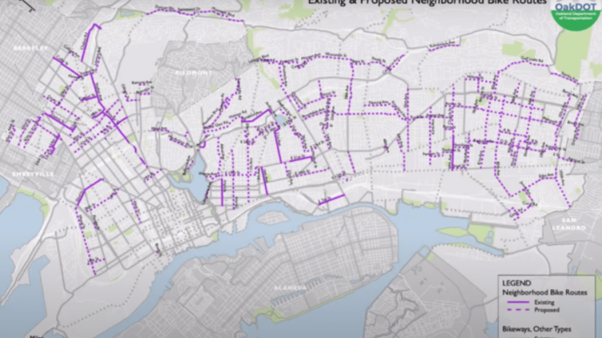 Oakland plan de fermeture des voies de dessertes