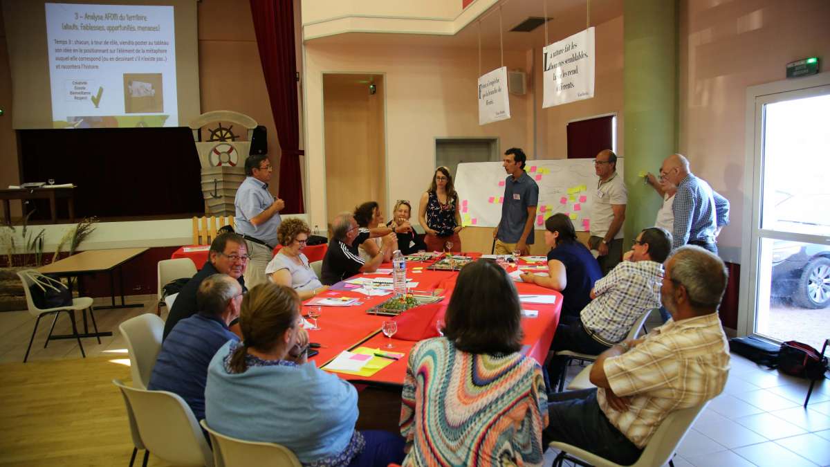 Atelier avec les habitants de la communauté de communes Entre Allier Besbre et Loire
