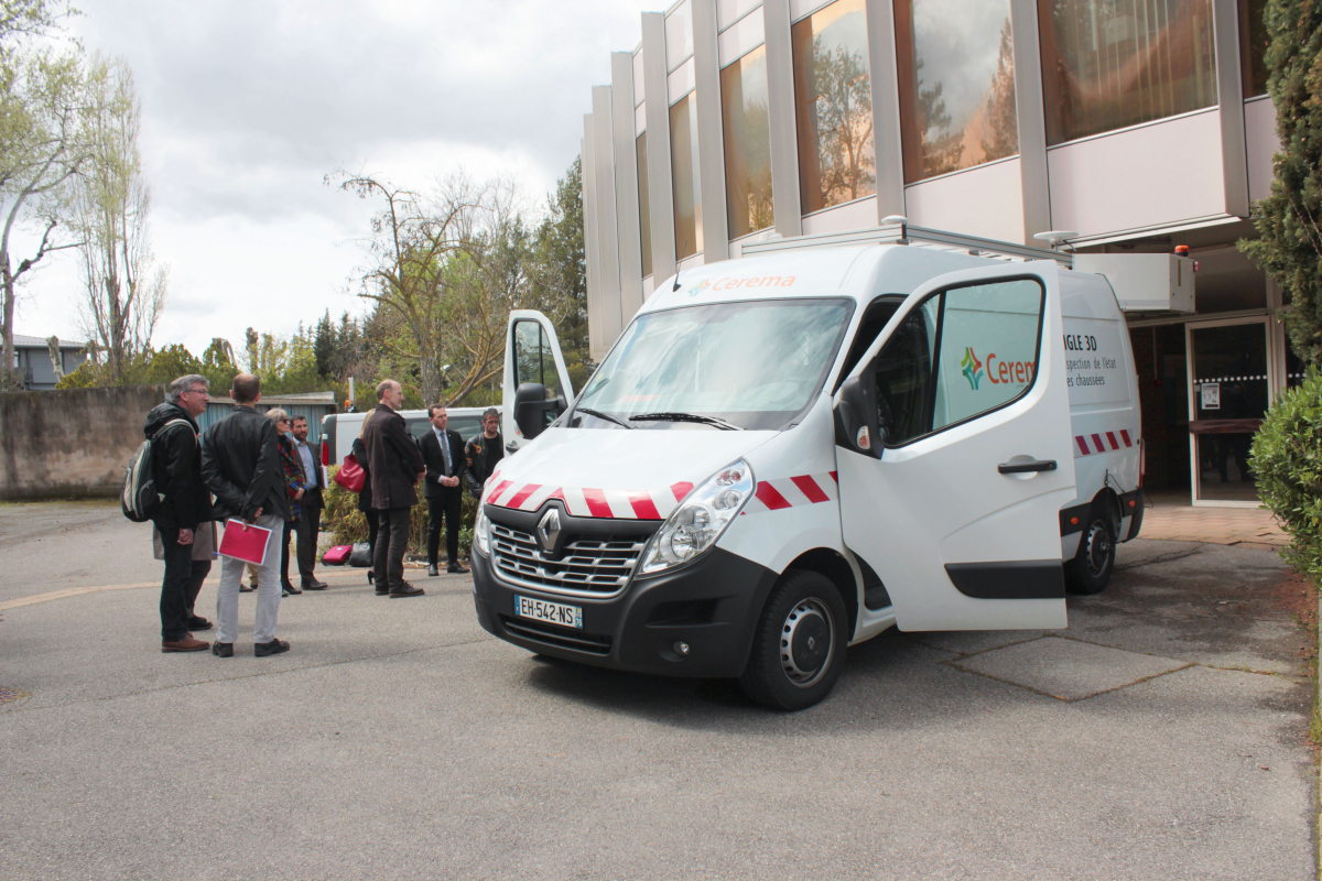 Présentation du véhicule AIGLE 3D (Cerema Méditerranée)