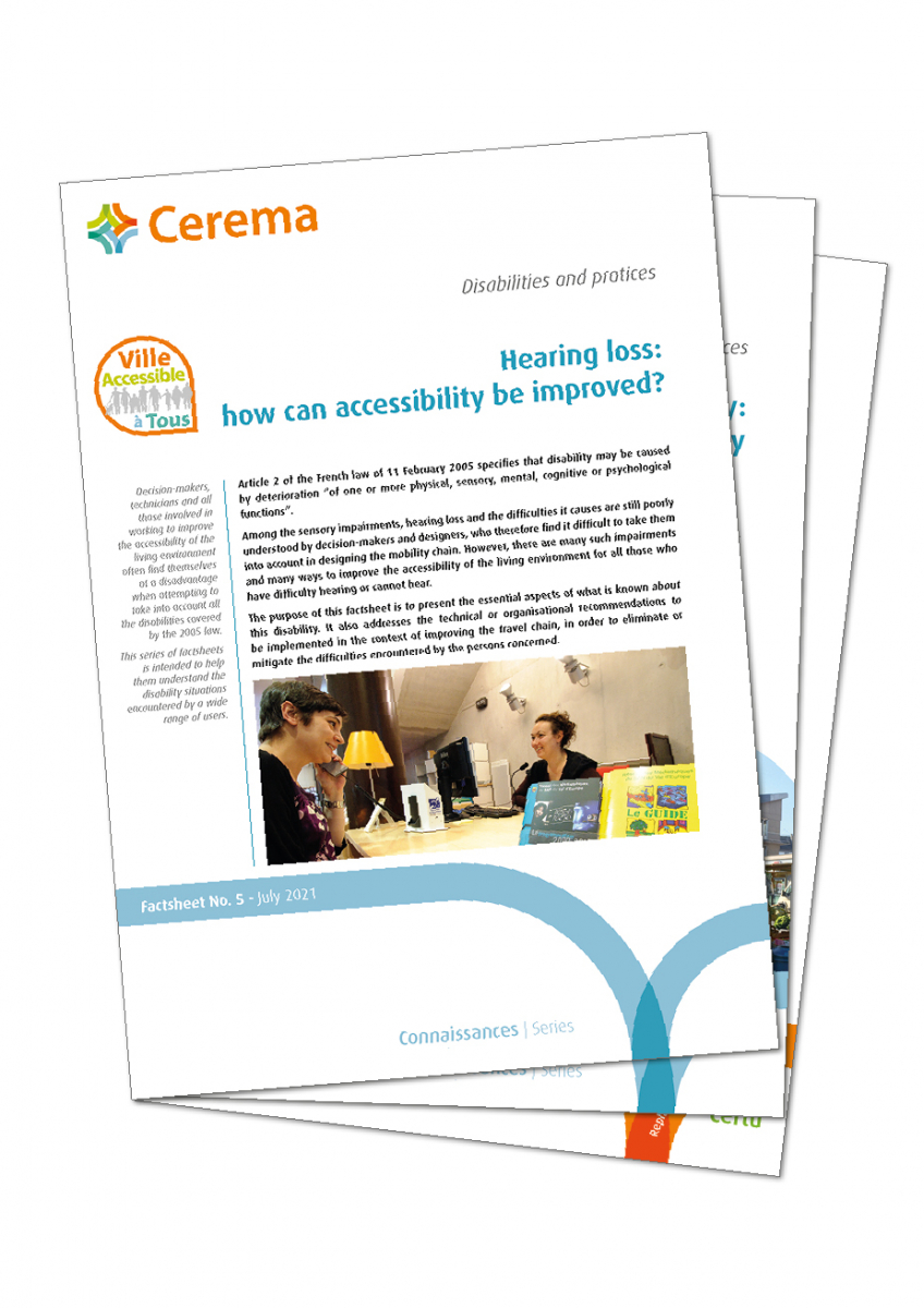 Disabilities and practices Publications du Cerema