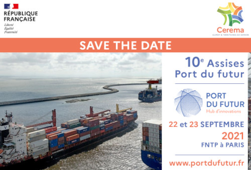 porte-conteneurs au port du Havre