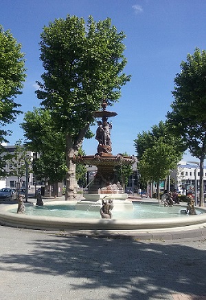fontaine de la place Delille