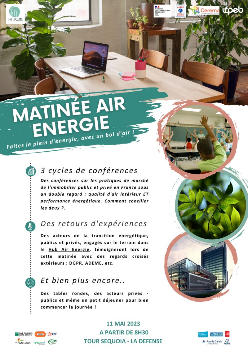Affiche matinée air énergie