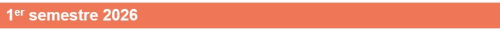 1er semestre 2026