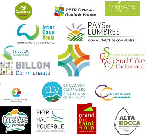 logos des collectivités partenaires