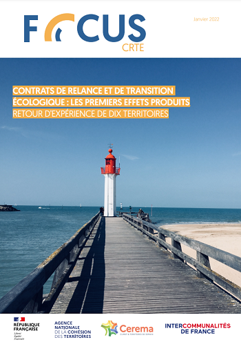 CRTE : le Cerema, Intercommunalités de France (AdCF) et l’ANCT publient un retour d’expérience des territoires accompagnés