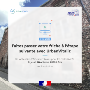 flyer webinaire UrbanVitaliz 2023
