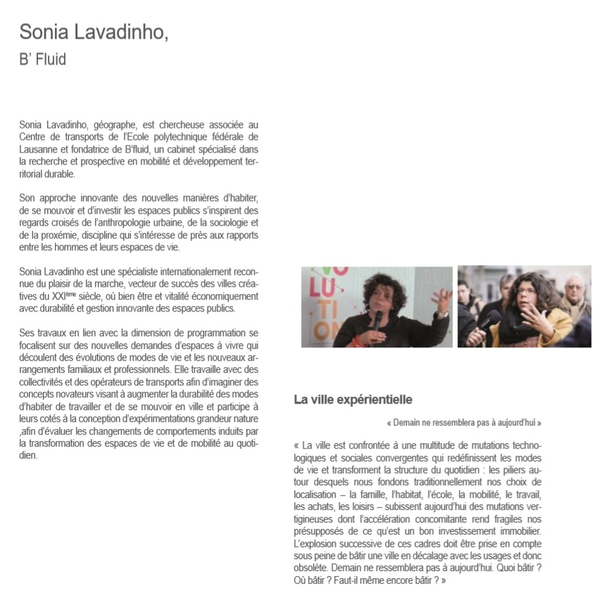 Grand témoin - Sonia Lavadinho