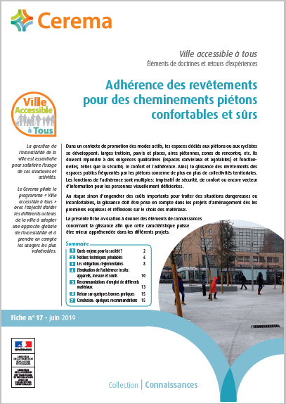 Couverture fiche adhérence