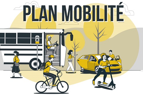infographie plan de mobilité Clunysois