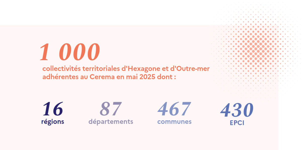 chiffres adherents cerema