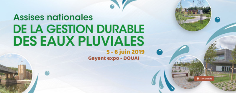 flyer du colloque Assises nationales des eaux pluviales 2019