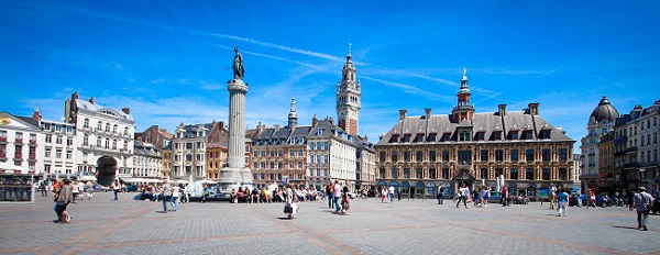 Vue de la Grand place de Lille