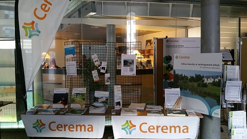 stand du Cerema pour la conférence