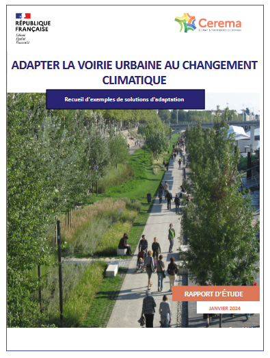 Rapport "Adapter la voirie urbaine au changement climatique"