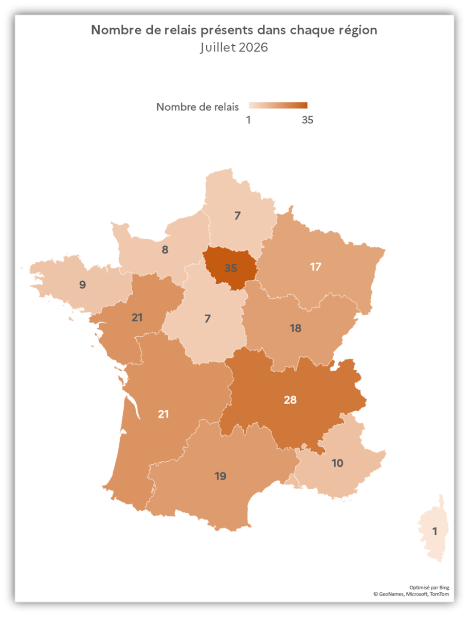 Cartographie relais DEET juillet 2026