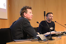 Stéphane Cagnot, directeur de Dédale et Julien Brouillard directeur projets