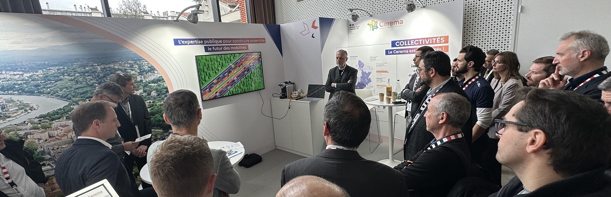 Atelier CL sur le stand du Cerema