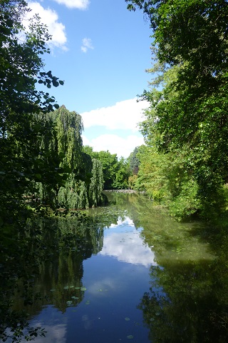 Lac au Cygnes à Metz