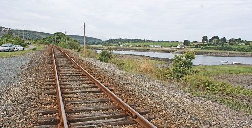 ligne de train entre Guingamp et paimpol