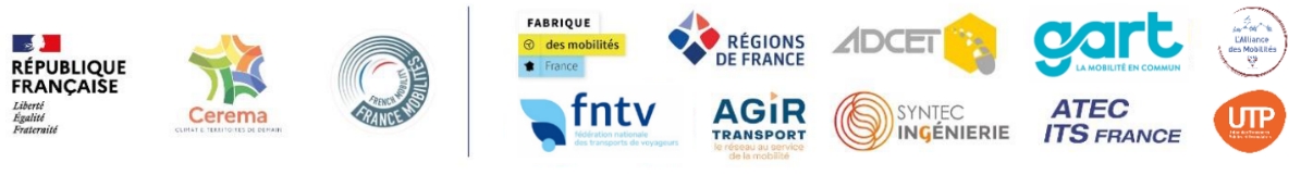 Logos des partenaires