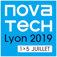 Logo de la conférence Novatech 2019 version bleue