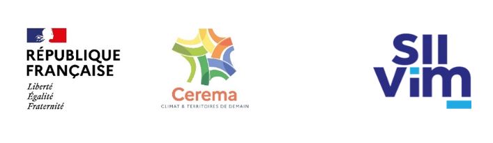 Logos du Cerema et du SIIViM
