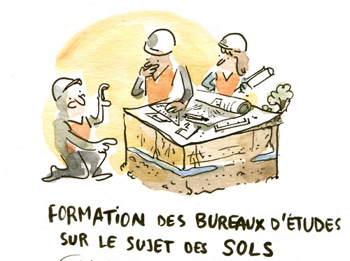 Dessin sur a formation des bureaux d'étude