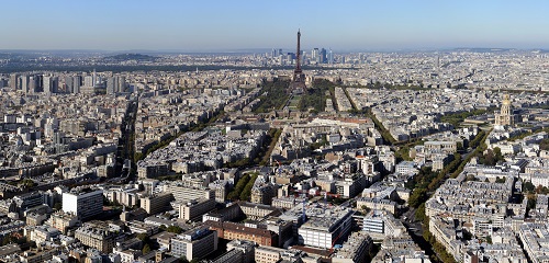 vue panoramique de paris
