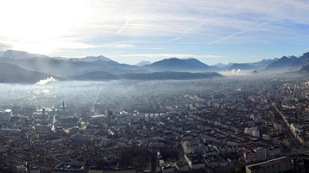 pollution de l'air Grenoble