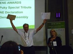 Remise du prix IENE à Jean Carsignol