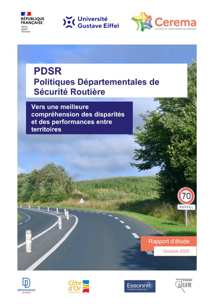 Rapport d'étude PDR
