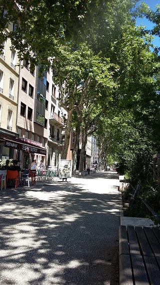 Rue Garibaldi à Lyon