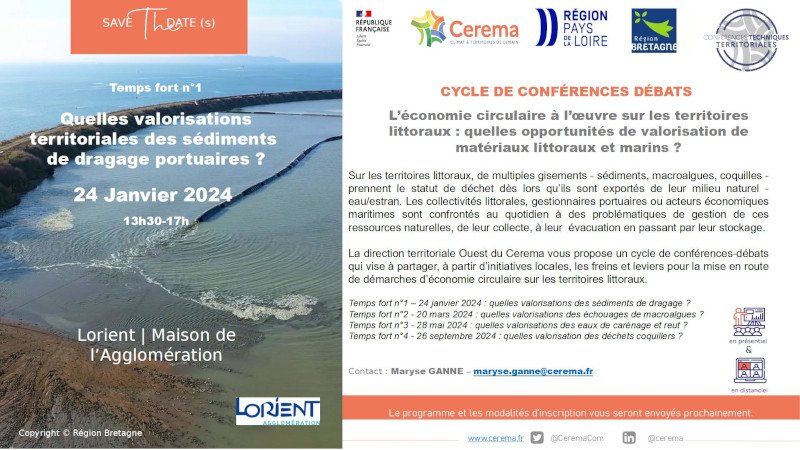 flyer Save the date polder Brest