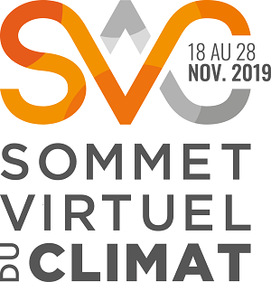 Logo sommet virtuel du climat