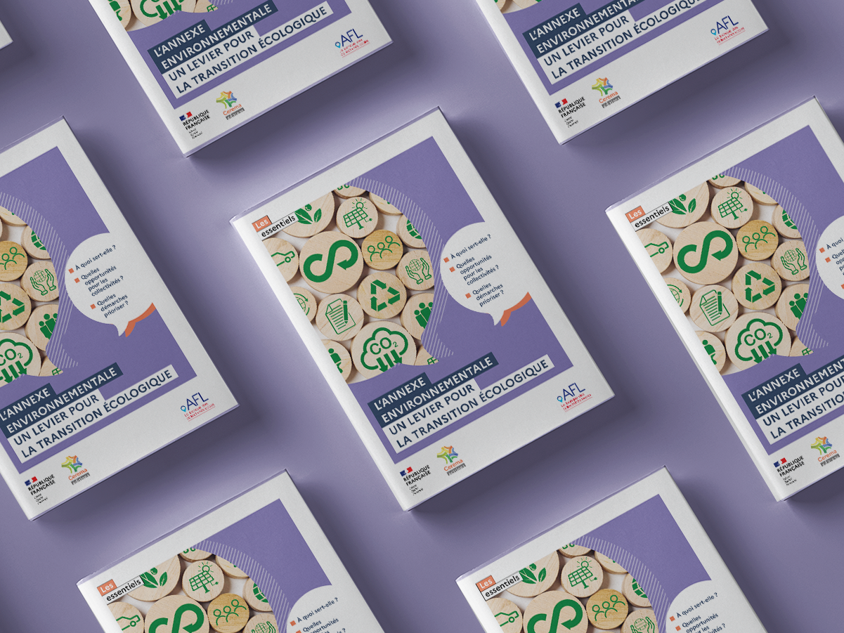 L'annexe environnementale : un levier pour la transition écologique. Un Essentiel du Cerema réalisé avec AFL, la banque des collectivités locales