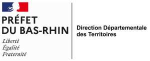 logo de la DDT du Bas-Rhin