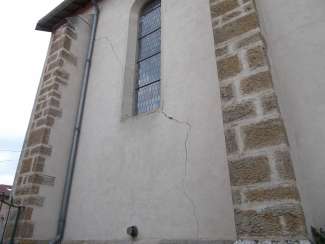fissure église de Sexey-aux-forges