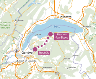 Projet d'autoroute entre Machilly et Thonon-les-Bains