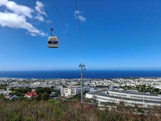 Transport par câble Papang à la Réunion