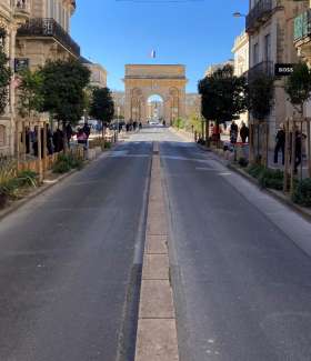 Montpellier patrimoine Routier