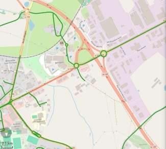 Illustration route Bressuire
