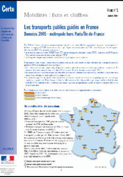 Mobilités, faits et chiffres, fiche n°2 : Gestion directe et gestion déléguée dans les transports publics urbains de province en France