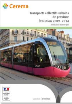 Transports collectifs urbains de province TCU -  Évolution 2009-2014 -  Annuaire statistique