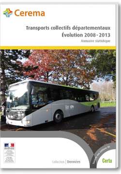 Annuaire statistique - Transports collectifs départementaux TCD - évolution 2008-2013