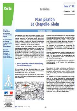 Plan peatón La Chapelle-Glain : Marcha