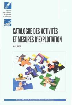 Catalogue des activités et mesures d'exploitation