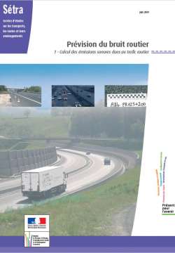 Prévision du bruit routier - 1 - Calcul des émissions sonores dues au trafic routier