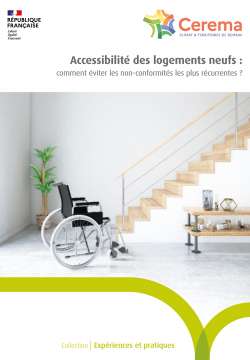 Vignette de la couverture de l'ouvrage "accessibilité des logements neufs"