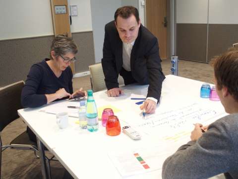 Atelier lors du séminaire plan climat